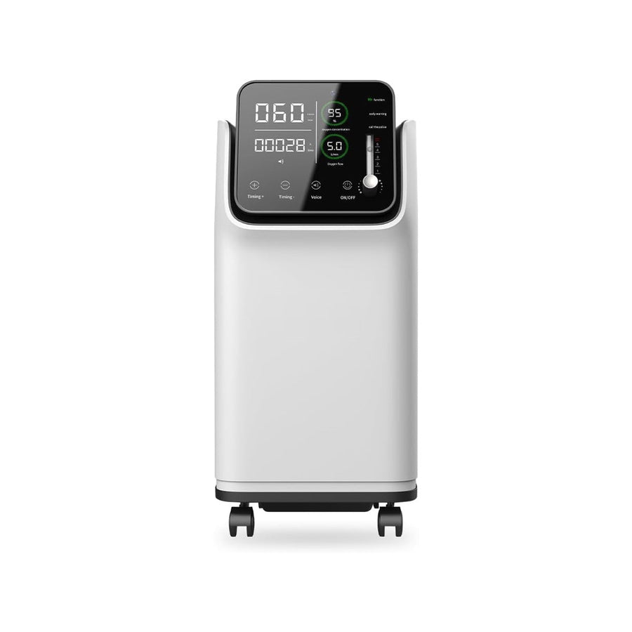 Vet Oxygen Concentrator SH-O5 — 93%, 0.5–5 L/min, 10" LED Screen