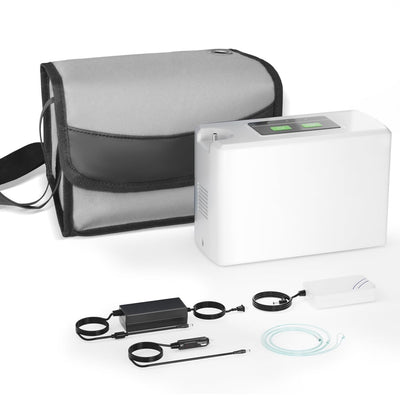 Lightweight Oxygen Generator — 33%, 3 L/min, Travel Set