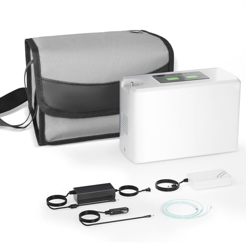 Lightweight Oxygen Generator — 33%, 3 L/min, Travel Set